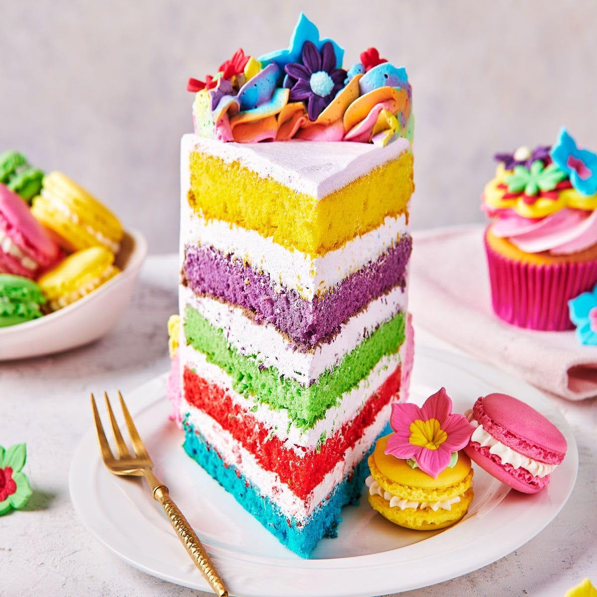 Lebensmittelfarbe Funcakes White Vanilla Gel: Hochkonzentrierte Lebensmittelfarbe für Teig, Creme, Fondant, Marzipan, Gebäck, leichte Dosierung, einzelne Tropfen für lebendige Farben, Halal, 30 g