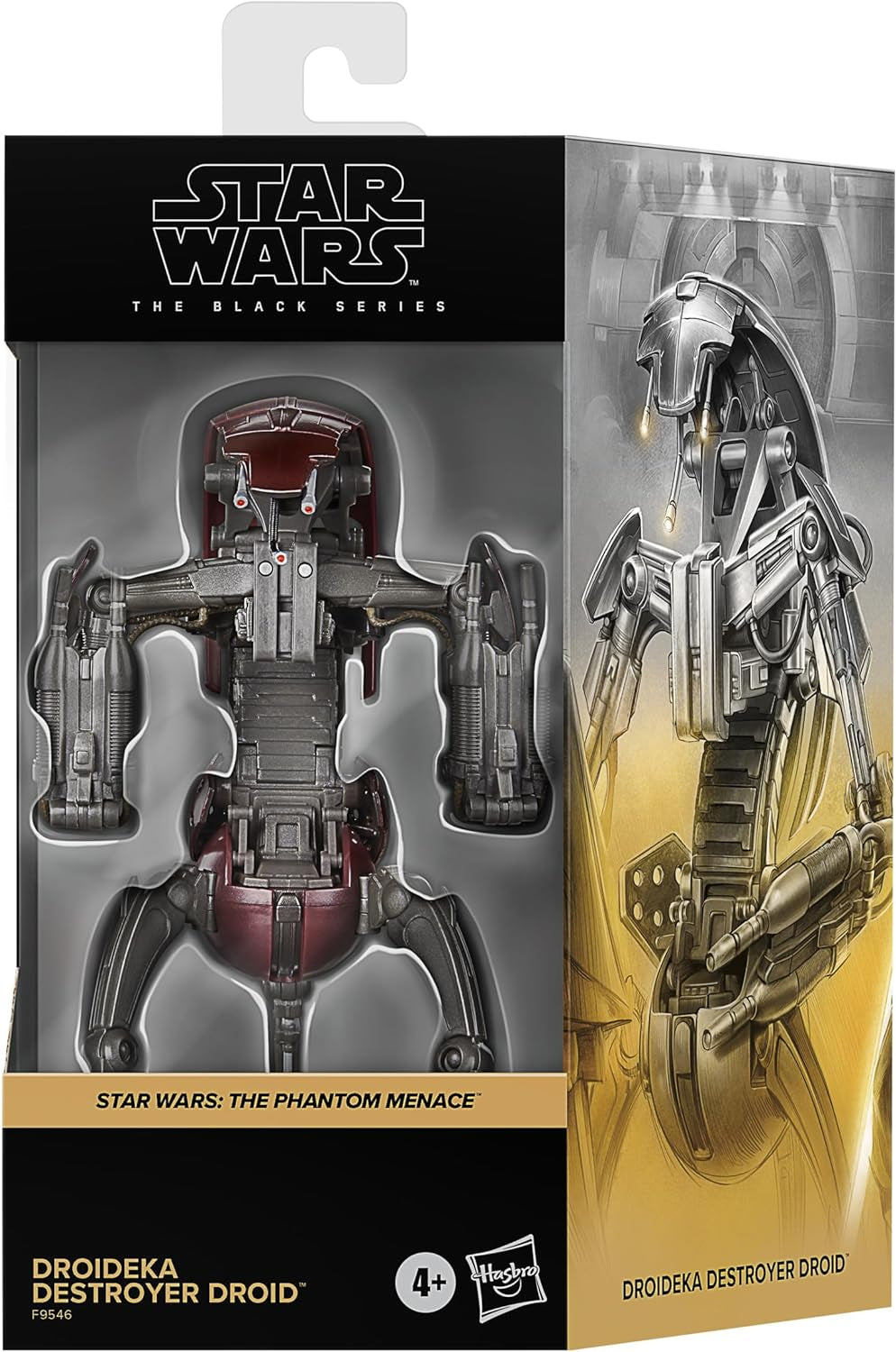 Star Wars Black Series Droideka Destroyer Droid Actionfigur Star Wars: The Phantom Menace 15 cm Actionfiguren Naty Shop Standardtitel