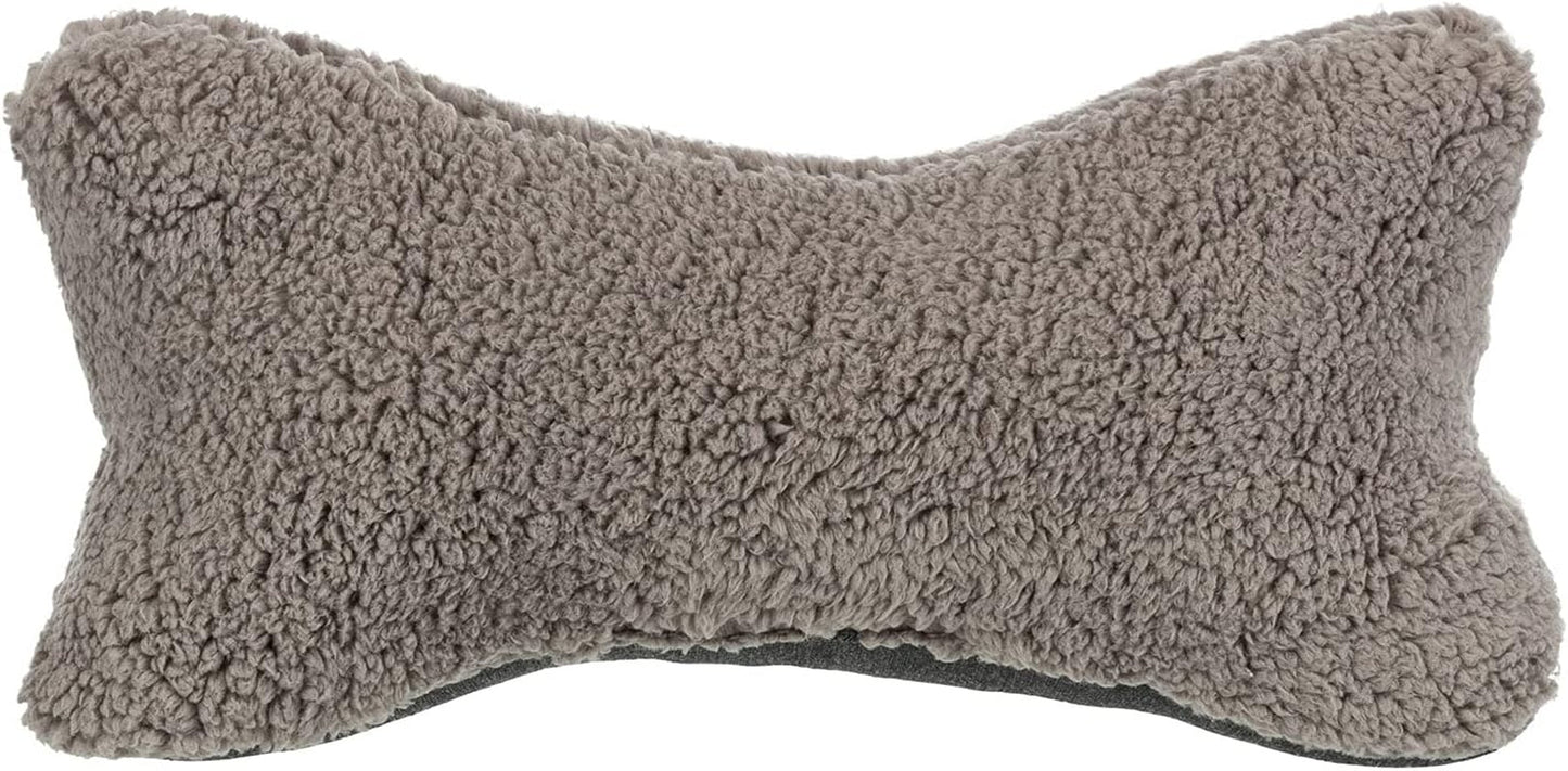 TRIXIE 38000 Bendson Kissen, 40 x 22 cm, hellgrau/dunkelgrau, schwarz Naty Shop Standardkissen Standardtitel