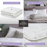 Boutique-Seidendecke, Luxusbettwäsche, maschinenwaschbar (13,5 Tog, Doppelbett) Naty Shop Bettdecken und Bettdecken