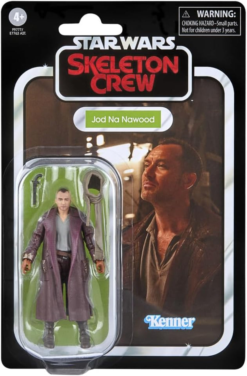Star Wars Vintage Series Jod NA Nawood, Skeleton Crew Actionfigur zum Sammeln (Maßstab 9,5 cm) Actionfiguren Naty Shop