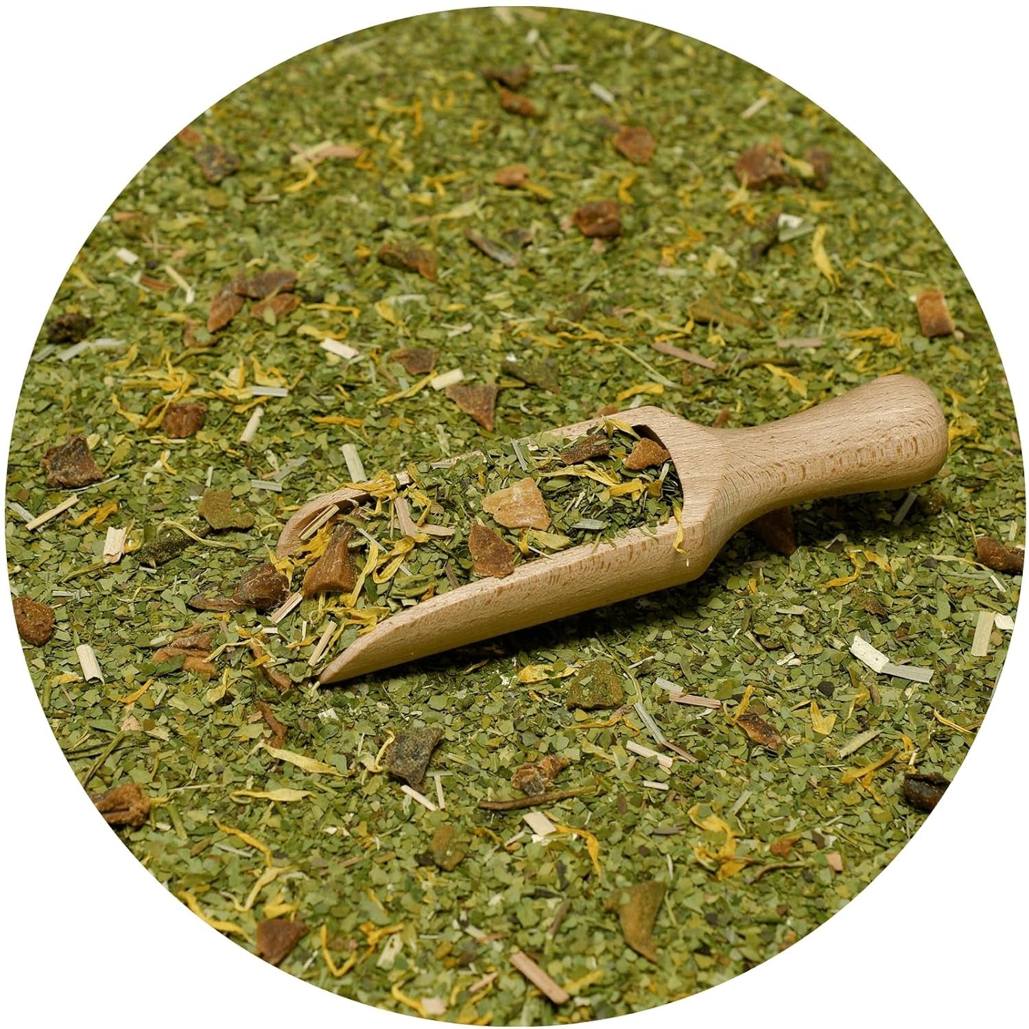 Green Mate Grüne Mango & Maracuya 0,5 kg | Mate-Früchtetee | Der exotische Geschmack von Mate-Tee Die Kraft der Kühlung | Natürliche Stimulation | Mate-Tee aus Brasilien | 500 g