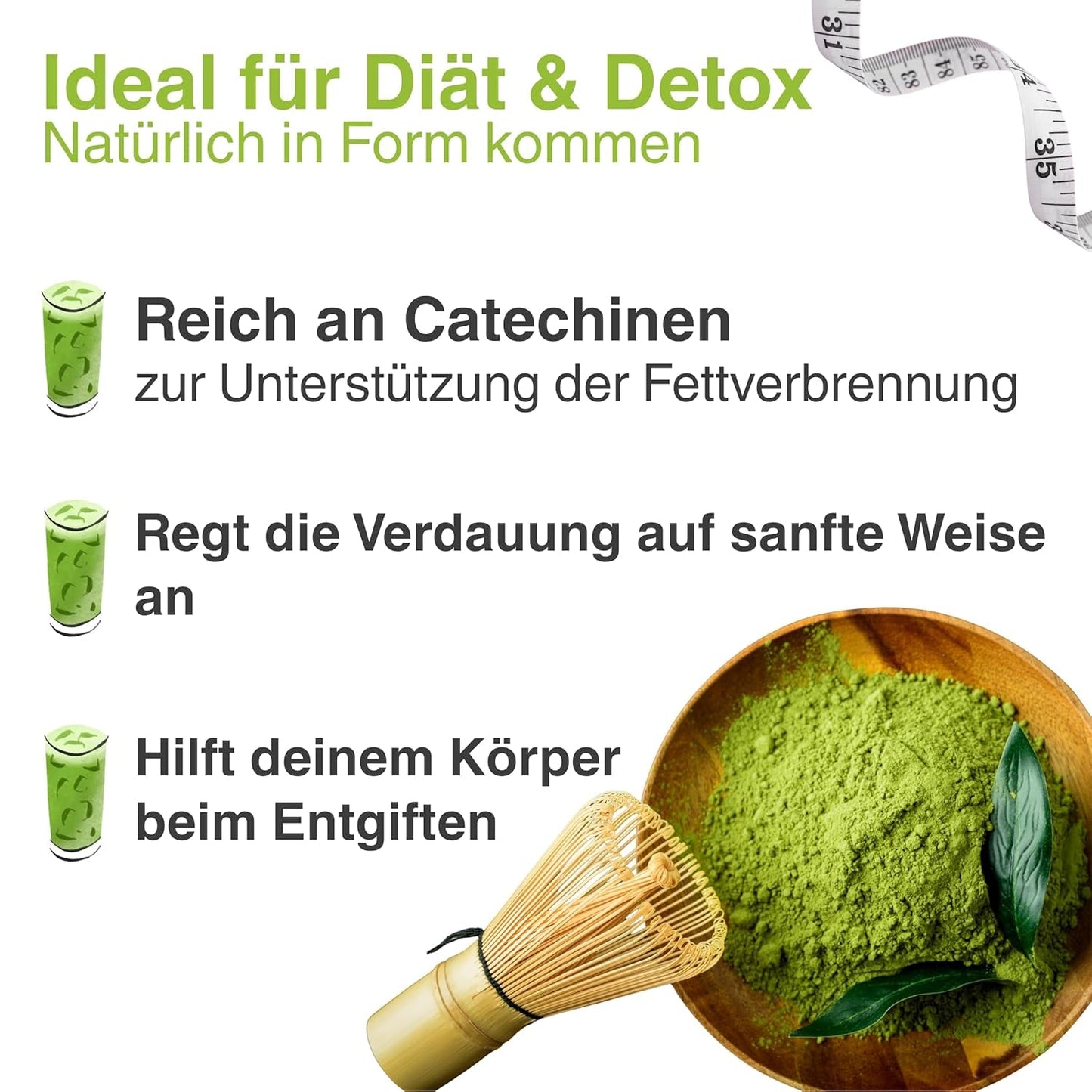 Bohyang Garden Matcha-Pulver 100 g – Premium-Grüntee aus Südkorea | Fein gemahlen und traditionsreich | Für Latte Macchiatos, Smoothies, Back- und Körperpflegerituale | Matcha-Pulver im wiederverschließbaren Beutel