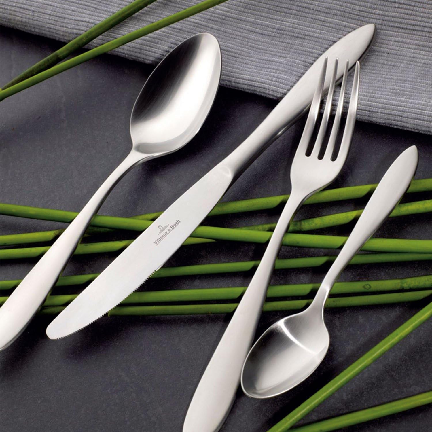 Villeroy und Boch Arthur Besteck für 6, 24 Teile, Edelstahl Kitchen Naty Shop