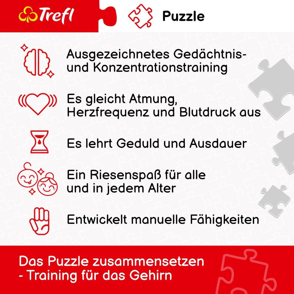 Trefl – 2-in-1-Puzzle: Sommerentspannung – 2 x 500 Teile – Set mit zwei Puzzles, Heimwerken, kreative Unterhaltung, für Erwachsene und Kinder ab 10 Jahren. Puzzle Naty Shop