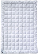 Billerbeck E21 King-Faser-Steppdecke – Steppdecke aus raffinierter Aloe-Vera-Faser – 135 x 200 cm Ganzjahresdecke mit mittlerer Wärme, weiß Naty Shop Quilts & Quilts Single 135 x 200 cm 4 – Jahreszeiten (Sl + M W+)