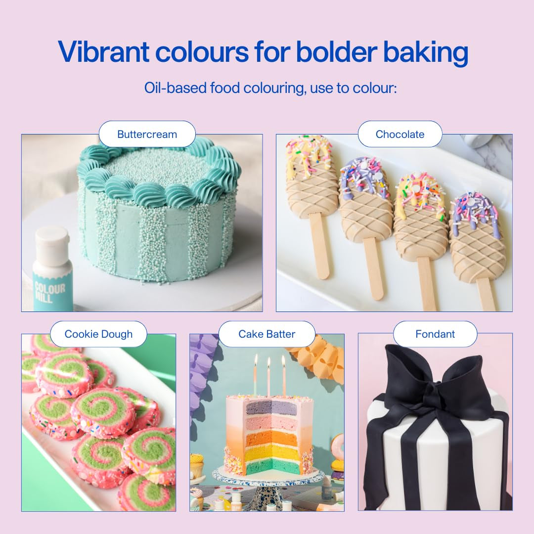 Color Mill Lebensmittelfarbe auf Ölbasis, 20 Milliliter Booster