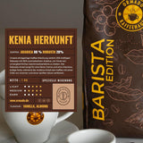 Ormado Coffee House, Kaffeekapseln, patentierte Kenia-Kaffeebohnen – Arabica- und Robusta-Mischung, ganze Kaffeebohnen für vollautomatische Kaffeemaschinen, geröstete Bohnen, Ganzkörperkaffee 1 kg, vollautomatisch