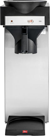 Professionelle Espressomaschine mit Filter 170 M, mit Stauraum für Glaskaraffe