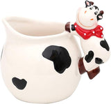 Dekohelden24 Keramik-Aufbewahrungsbox Kuh, ca. 12 x 11 x 20,5 cm, 20 Frischhaltedosen Naty Shop Jug