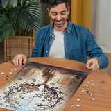 Ravensburger Puzzle 12000459 – The Magic Deer – 1000-teiliges Puzzle für Erwachsene und Kinder ab 14 Jahren, Hirschpuzzle Puzzle Naty Shop