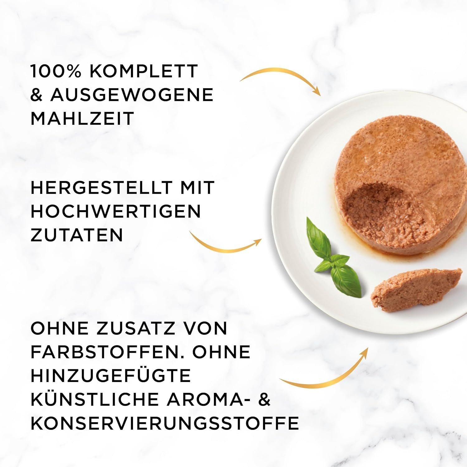 Gourmet Gold Fine Paste Katzenfutter nass, mit Huhn, 12er Pack (12 x 85g)