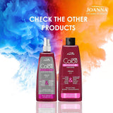 Joanna Ultra Color – Rosa Farbspülung für blondes und helles Haar – Pastellrosa – Natürlicher Glanz – Entfernt den Gelbstich aus graublondem Haar – Vorübergehende Wirkung – 150 ml Haarfärbemittel Naty Shop