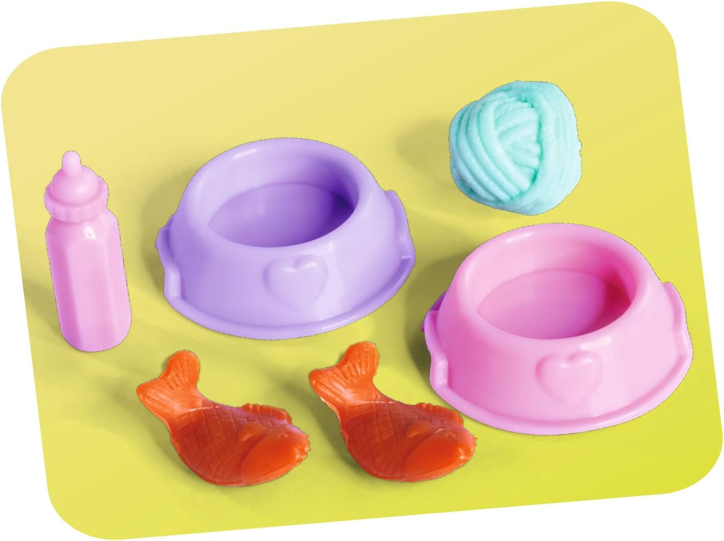 Simba Steffi Love Baby Cats, Spielpuppe im modischen Kleid mit schwangerer Katze und zwei süßen Katzenbabys, Zubehör, 29cm, ab 3 Jahre