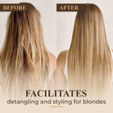 Intea Kamille – Blonde Reflections Haarmaske – spendet Feuchtigkeit und pflegt blondes Haar – 250 ml Naty Shop Haarmaske