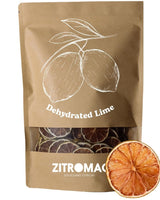 200gr Getrocknete Limetten für Cocktails|Trockenfrüchte für zuckerfreie Cocktails, Dekoration, Backen, Weihnachten, Getränke, Tee|100 % natürlich Getrocknete Limettenscheiben für Gin, Abendcocktail Dehydrierte Produkte Naty Shop Limetten 100Gr