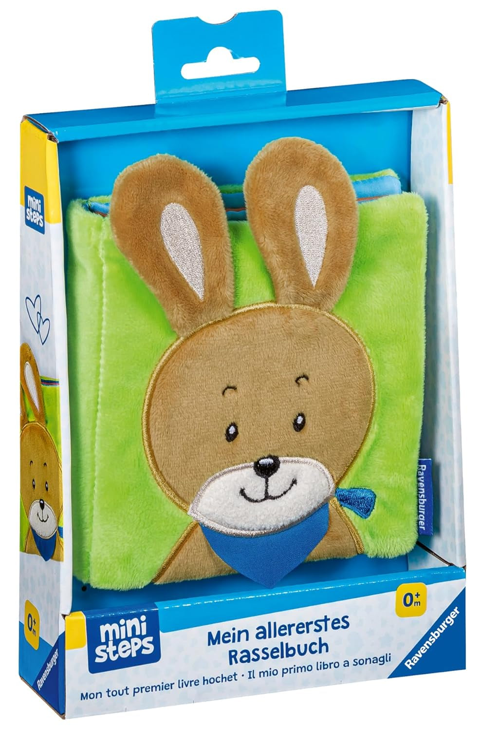 ministeps: Mein erstes Buch mit Rasseln: Ab 0 Monaten Jucarii Bebe Naty Shop