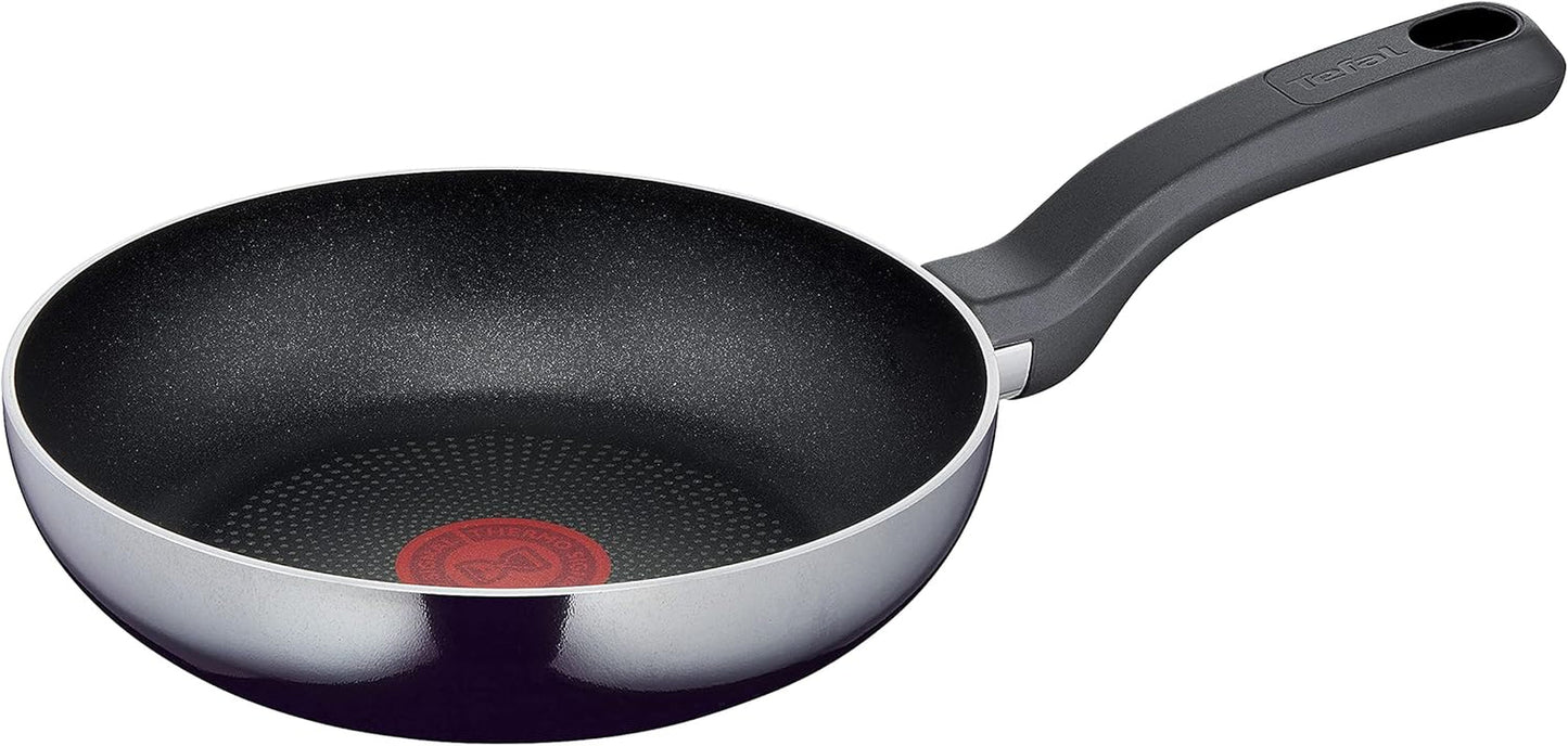 Tefal D52606 Resist, Titan-Antihaftbeschichtung Töpfe und Pfannen Naty Shop 20 cm
