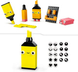 LEGO 11027 Classic Neon Creative Building Set, Brick Box Set, Bauspielzeug mit Modellen: Auto, Ananas, Alien, Rollschuhen, Figuren und mehr, für Kinder ab 5 Jahren. Bausets Besuchen Sie den LEGO-Store