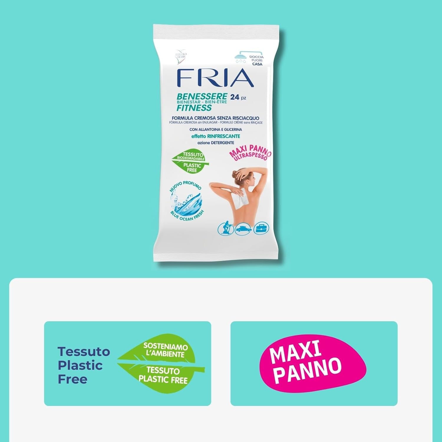 Tücher für das Wohlbefinden des Körpers 24 Stück