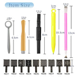 14 Stück Nail Art Werkzeug Magnetstift DIY Magic 3D Magnet Stick Set Verwendung mit Cat Eye Gel Pulver Oder Nagelack - Magnetic Stift Katze Eye Pen Für Ideale Katzenaugen Magische Wirkung