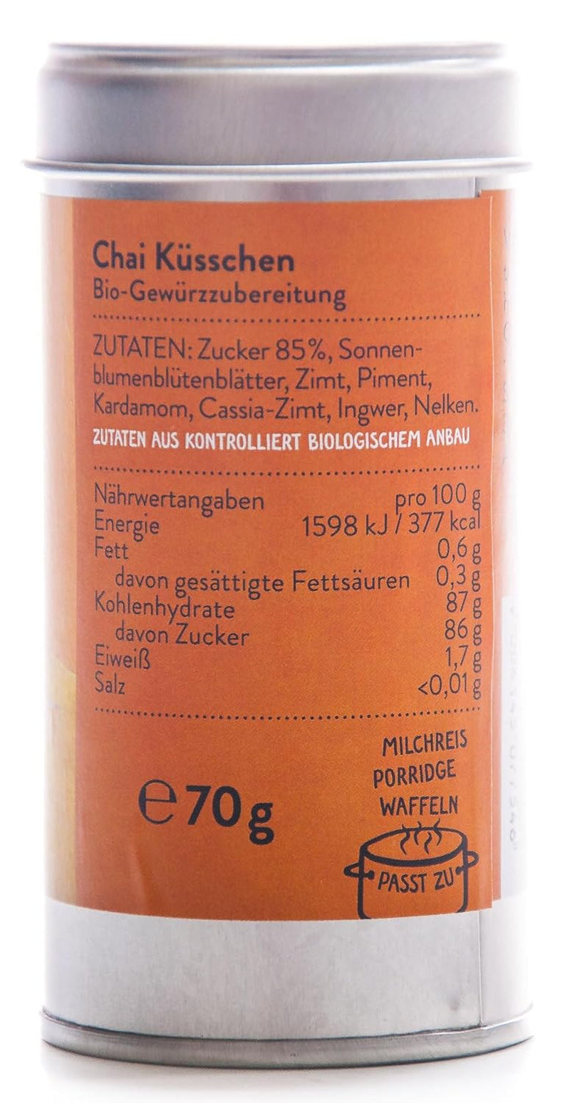 Bio Chai Küsschen Gewürze (2 x 70 g)