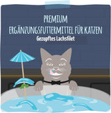 MjAMjAM – Leckeres Katzengetränk – Cocktails – Pulled Salmon Filets, 20er-Pack (20x40), getreidefrei