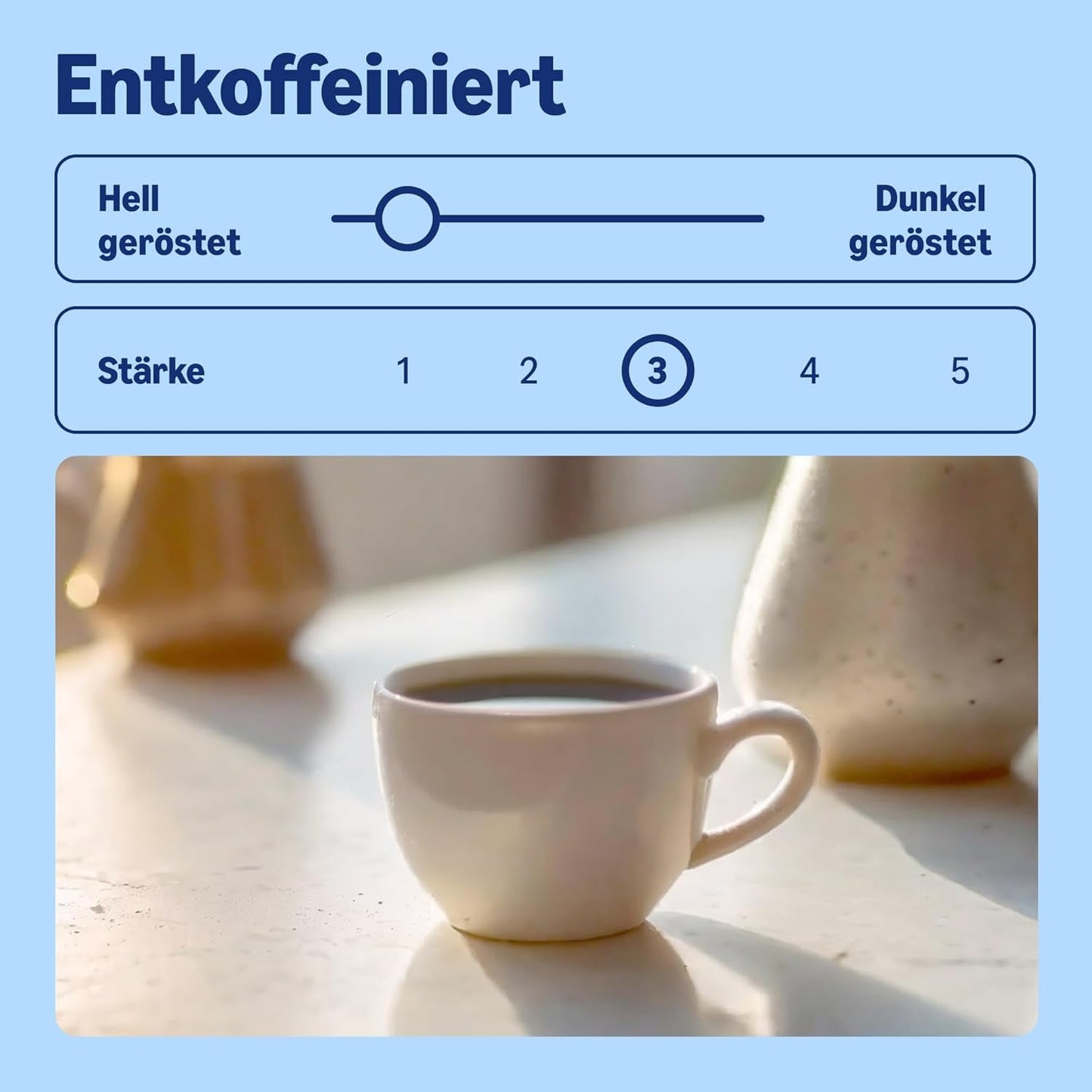 von Amazon Kaffeebohnen, entkoffeiniert, Lichte Röstung, 2 kg (2 Packungen mit 1 kg), Rainforest Alliance zertifiziert