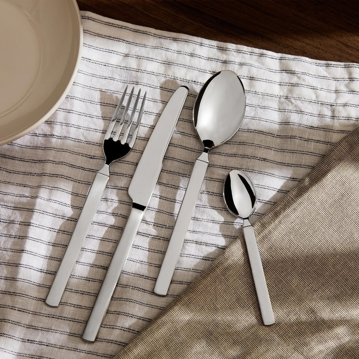 Alessi 4180S24 Dry Besteckset 24-teilig Edelstahl Küche Naty Shop