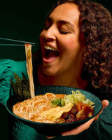 LEE KUM KEE Ramen-Nudeln – Asiatische Ramen mit zarter und feiner Textur, der Klassiker für Ramen-Suppen und Wok-Gerichte, halbtrockene Nudeln, zwei Portionen pro Packung, 6 x 180 g Multipack