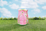 BABY Born Storybook Cottage, faltbares Puppenhaus für 18-cm-Puppen mit Tisch, Kamin, Chaiselongue und Teleskop, Rosagrün, 833803 Zapf Creation Puppenhäuser Naty Shop