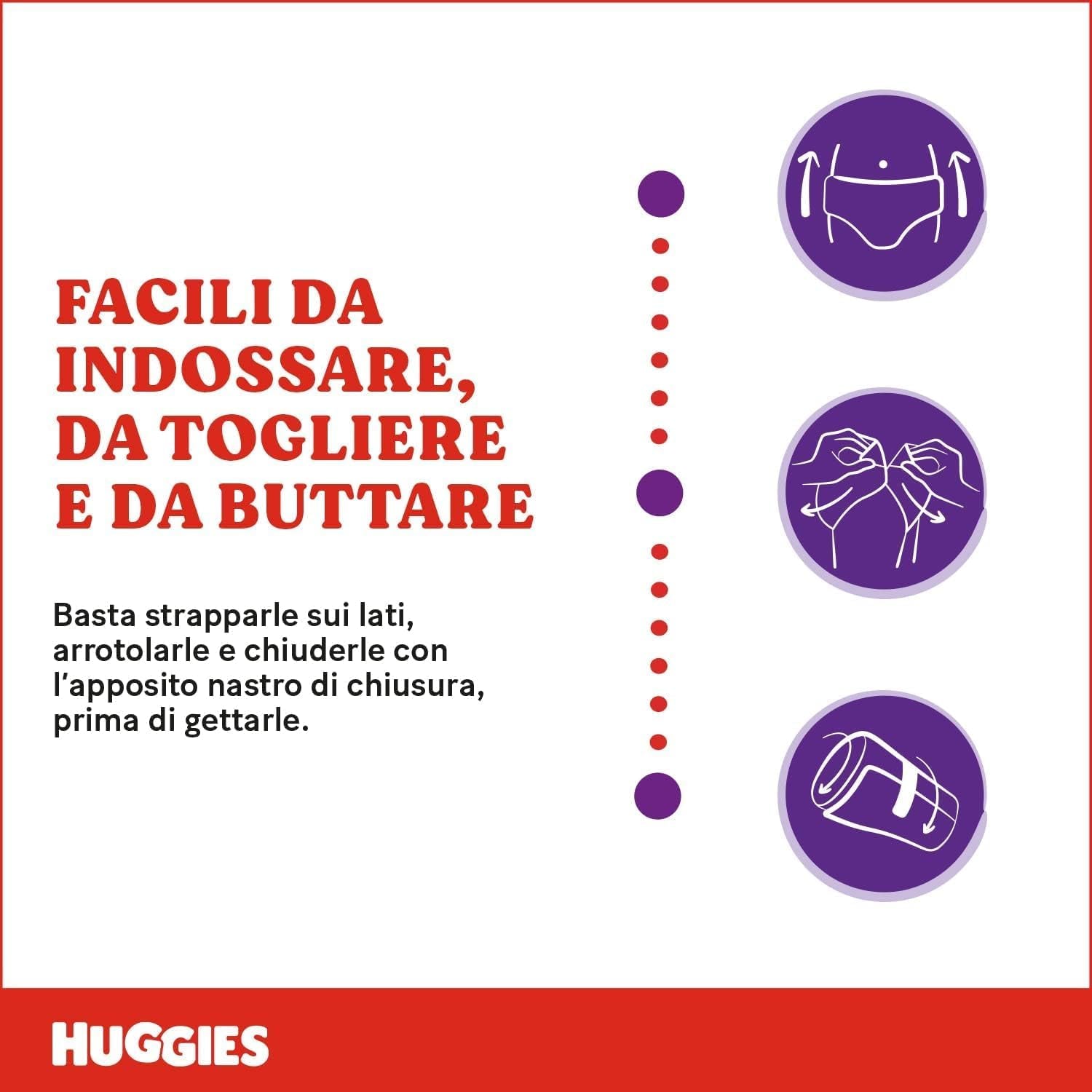 Huggies Extra Care Windeln, ultra saugfähig, Größe 5 (12-17 kg), 68 Stück