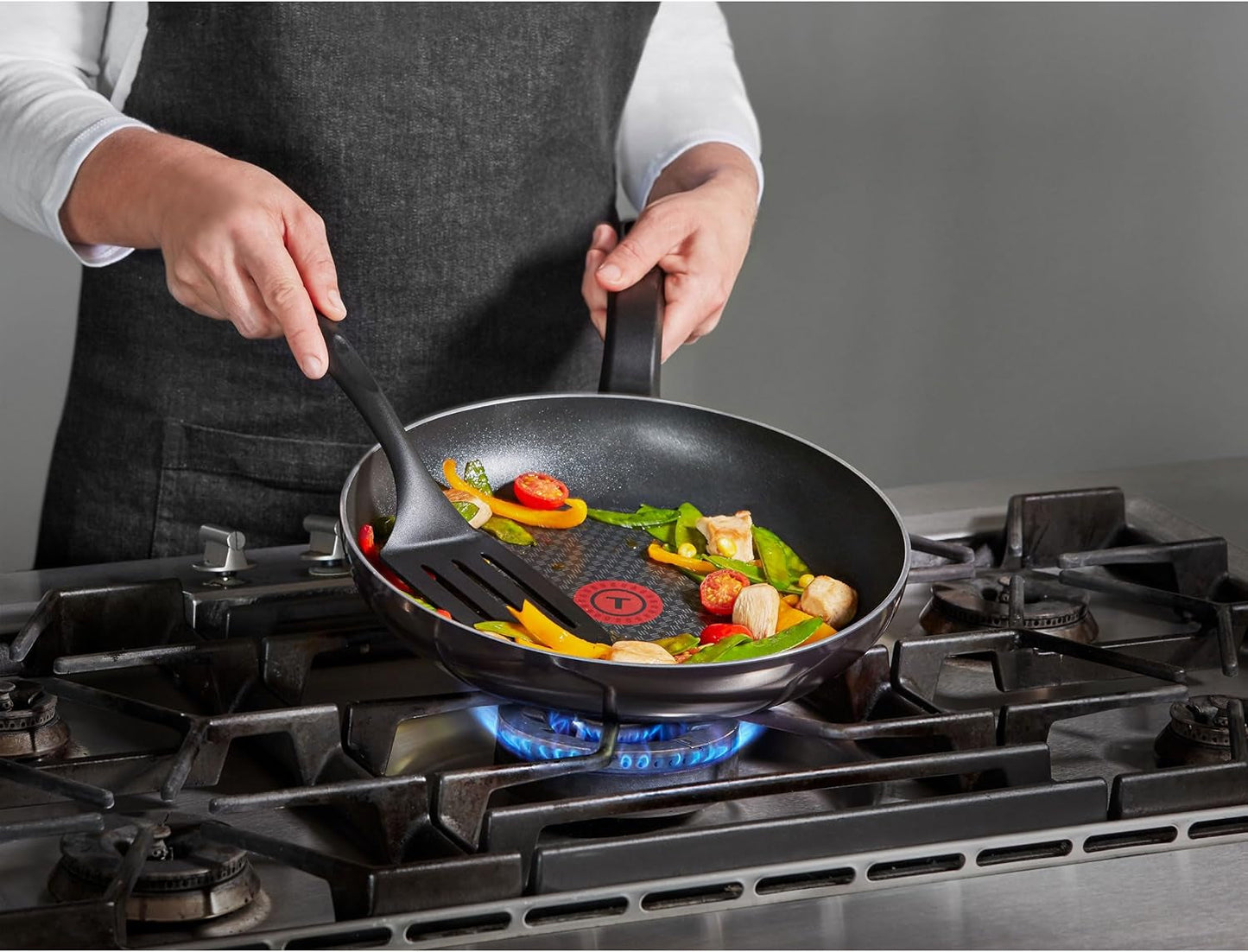 Tefal D52606 Resist, Titan-Antihaftbeschichtung Töpfe und Pfannen Naty Shop
