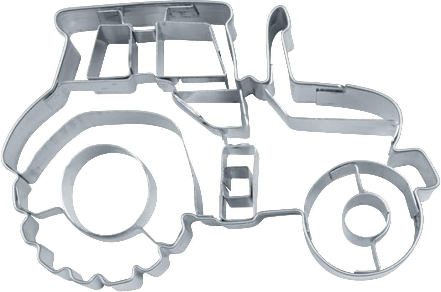Städter 090187 Ausstecher, Typ Traktor, Edelstahl, ca. 7,5 cm, Silber