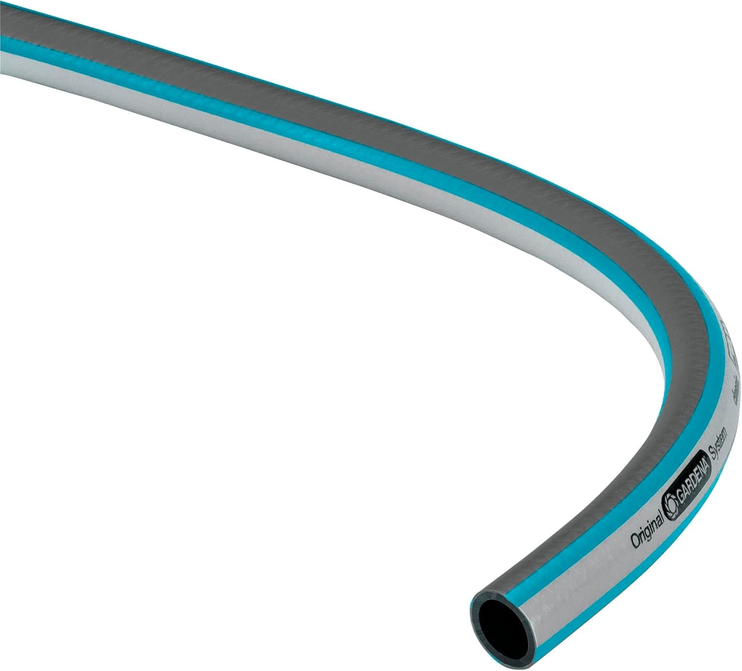 Gardena Classic Schlauch 19 mm (3/4 Zoll), 20 m: Universeller Gartenschlauch aus robustem Gewebe, kreuzgewebt, 22 bar Berstdruck, UV-beständig, keine Systemkomponenten, 12 Jahre Garantie (18022-20)