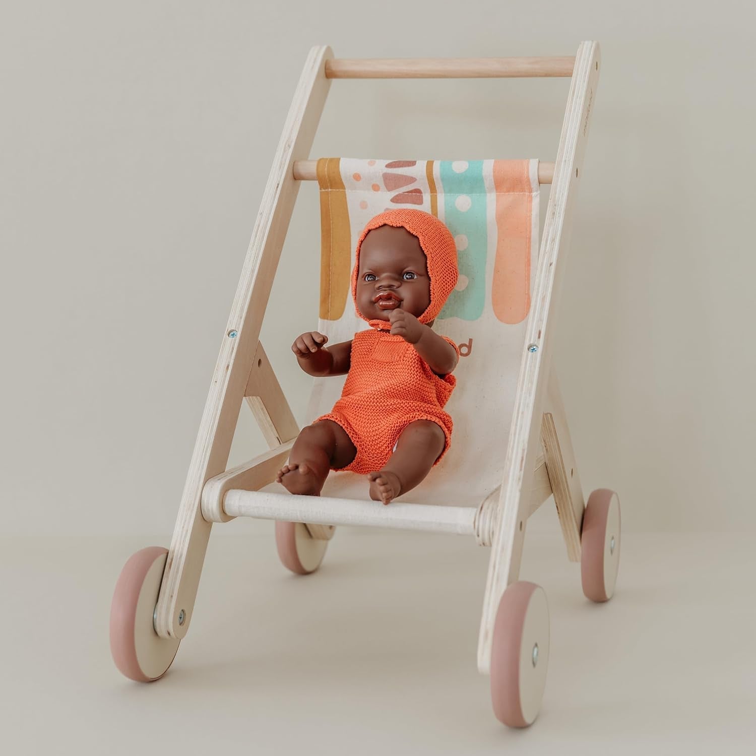 Miniland Babypuppe, afrikanischer Junge, 32 cm, anatomisch korrekt