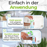 BULA® Popo Nachfüllflasche (750 ml) NUR ZUM NACHFÜLLEN unserer 150 ml- und 50 ml-Flaschen! | Ersetzt bis zu 1.000 Tücher! | Mit Inhaltsstoffen natürlichen Ursprungs