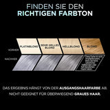L'Oréal Paris Intensive permanente Haarfarbe, Bis zu 8 Wochen glänzendes Haar und intensive Farbe, Préférence Vivid Colors, Farbe: 10.112 SILBERGRAU, 1 Stück (2er-Pack) Haarfärbemittel Naty Shop