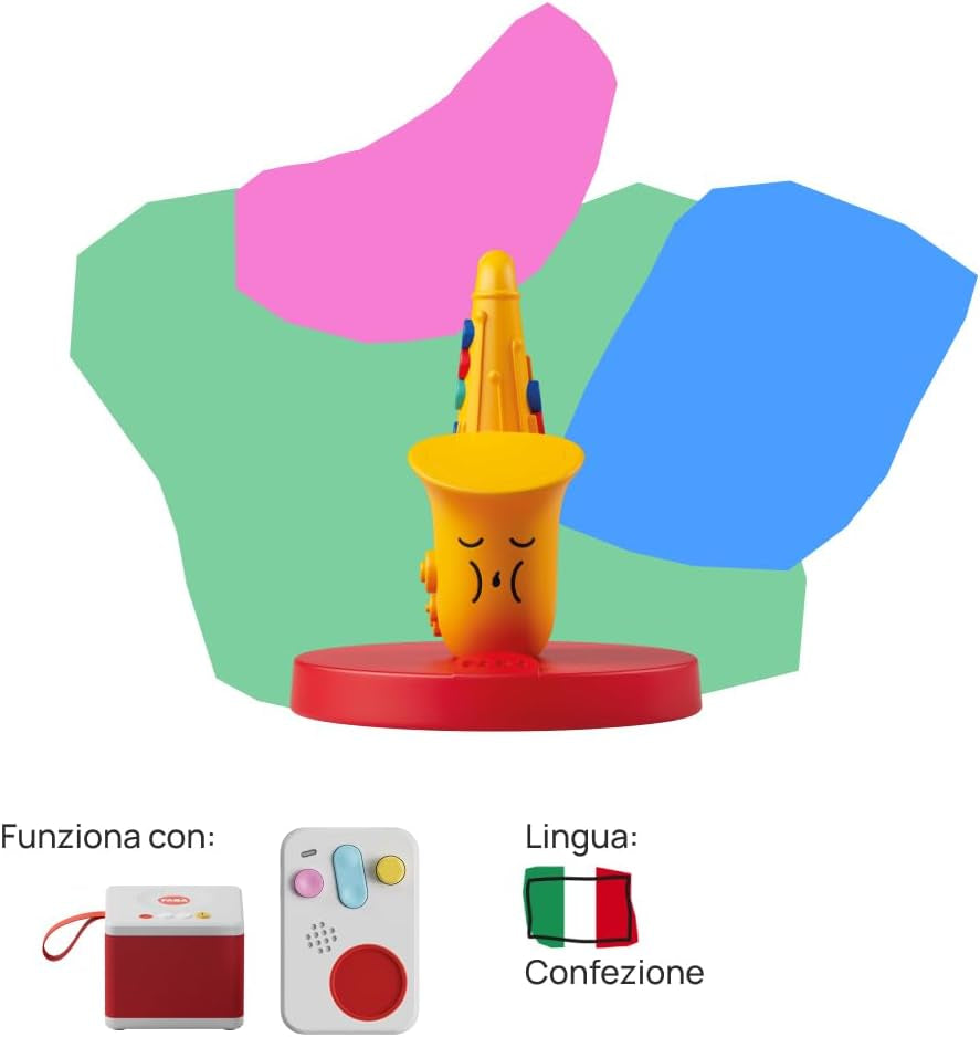 Klangfigur – Jazz-Rhythmus – Musik, Lieder und Klänge, Spielzeug mit Lerninhalten, Jungen und Mädchen ab 0 Jahren, italienische Version Bebe Naty Shop-Spielzeug