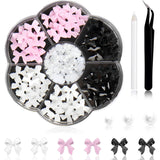 1 Karton Nail Art Charms, 3D Flowers Nagelkunst Charms, Acryl Blumen Nagel Strass Mit Ornamenten, Nagel Edelsteine, Nagel Zubehör Für Mädchen, Nagelkunst Dekoration, DIY Handwerk Nagel Design
