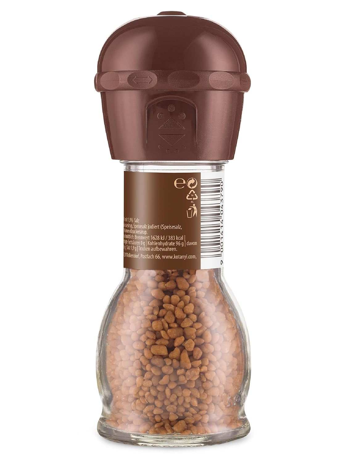 Kotanyi gesalzener Karamell-Kaffeebelag | feiner Karamellgeschmack, 4er Pack (4 x 65g)