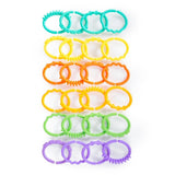 Bright Starts, Oball, Verbindungsglieder der Kinderwagenkette, viele Glieder, faltbar, leicht anzubringen, leicht zu reinigen, perfekt für Reisen, Bebe Toys Naty Shop Standardtitel