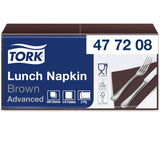 Tork 477840 Limetten-Lunchservietten / 2-lagige Servietten für kleine Mahlzeiten oder Snacks / Erweiterte Qualität / 10 x 200 (2000) Papierservietten / 32,6 x 33 cm (L x B) / 1/4-Faltung
