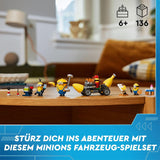 LEGO I – Simply Incorrigible 4 Minions und die Bananenmaschine Spielset für I – Simply Incorrigible 4 Kinderspielzeug-Minions, kreatives Geschenk für Jungen und Mädchen ab 6 Jahren, 75580 Bausets. Beuche den LEGO-Store
