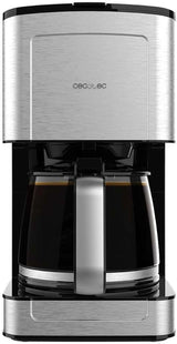 Espresso mit Filter Cecotec Coffee 66 Drop and Touch, Leistung 950 W, 1,5 l, 12 Tassen, Touchscreen, Glaskaraffe, 24-Stunden-Timer, 6 Schalter, wiederverwendbarer Netzfilter