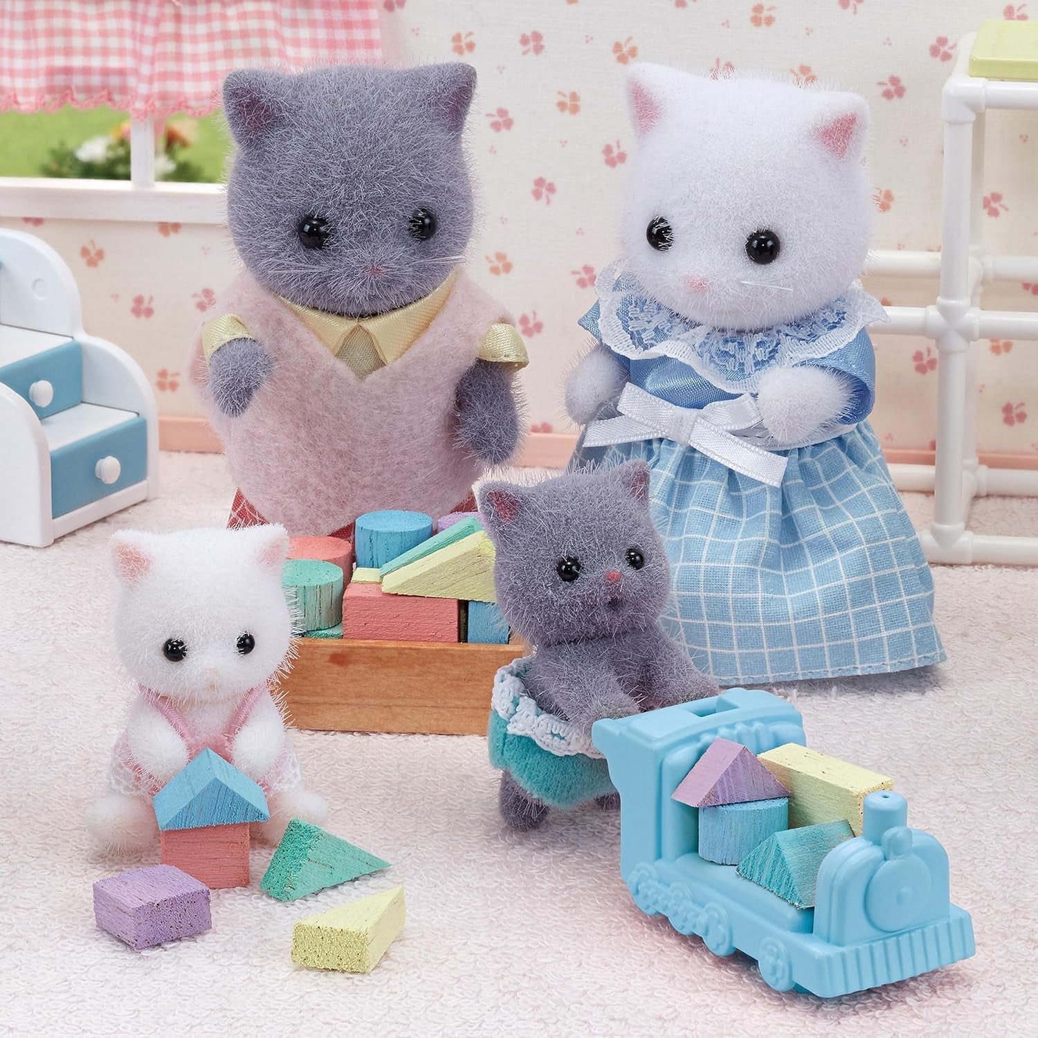 Sylvanian Families L5457 Perser-Zwillingskatzen – Puppenhausfiguren