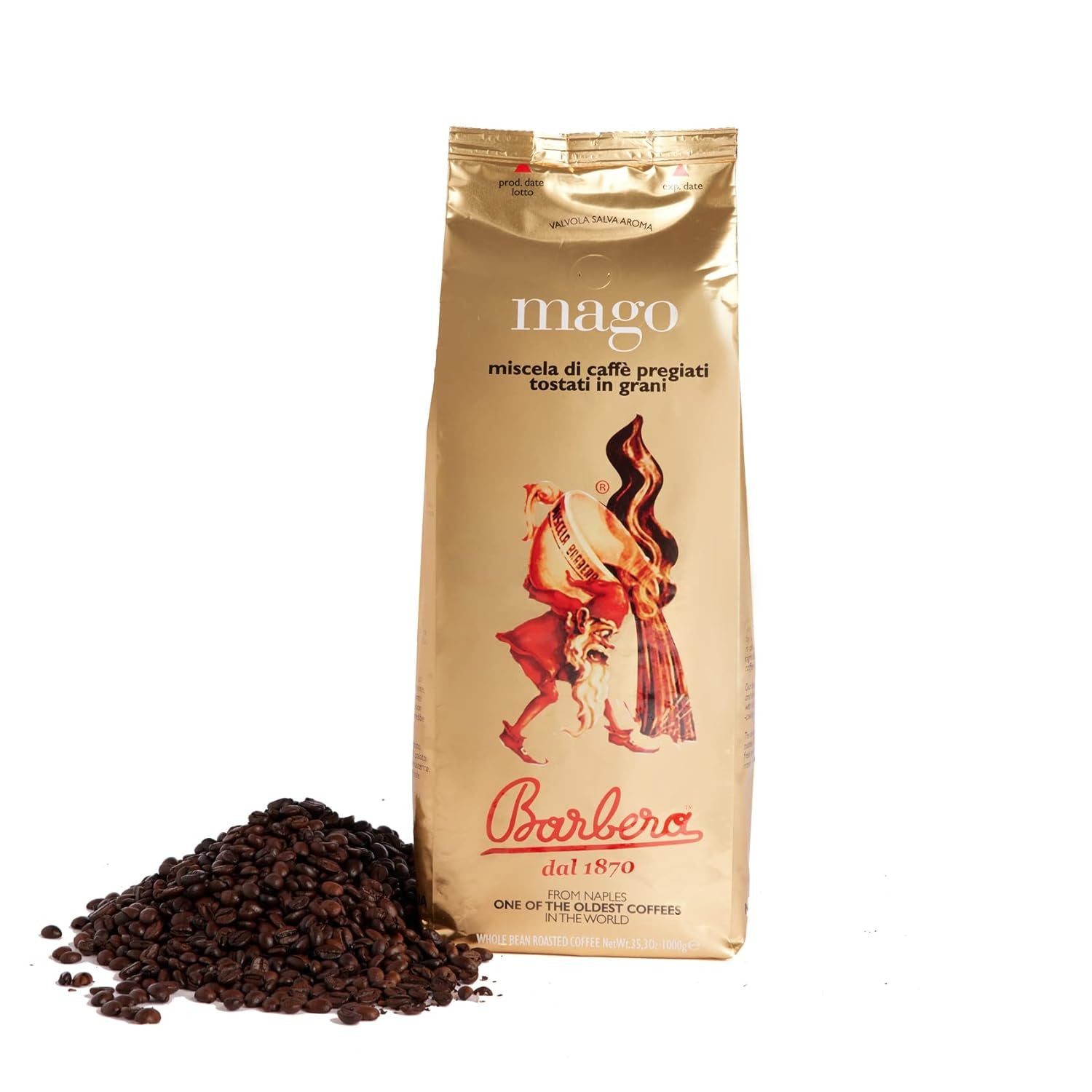 Caffè Barbera – Kaffeeset mit 3 Mischungen – 1870