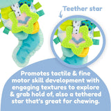 LAMAZE Alise Axolotl – Clip & Go-Kinderwagenspielzeug – sensorisches Babyspielzeug – 0–6 Monate frühes Lernspielzeug – fachmännisch für Neugeborene entwickelt – Babyparty-Geschenke Bebe Naty Shop Spielzeug