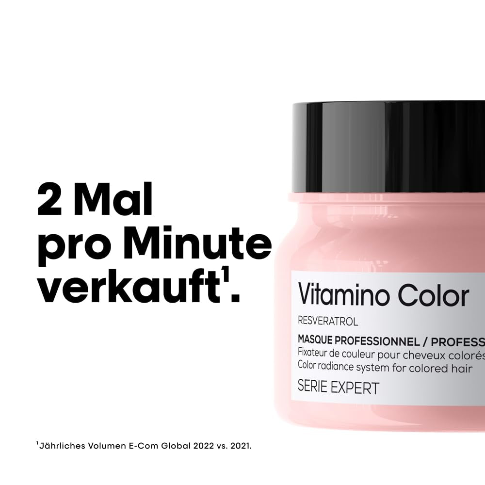 L'Oréal Professionnel Serie Expert Vitamino Color Mask Reisegröße Naty Shop Haarmaske