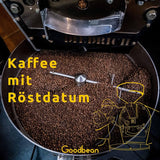 Santos | Kaffeebohnen 2500g - 100% Arabica aus Brasilien | für Espresso, Cappuccino oder starken Filterkaffee | Omni-Roast | Klassischer Kaffee – der perfekte Einstieg in den Spezialitätenkaffee